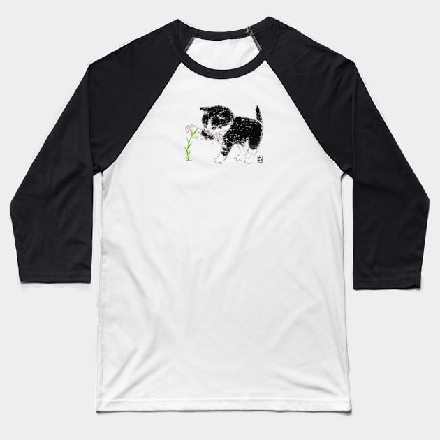 Catnip Baseball T-Shirt by colorofmori